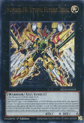 Number F0: Utopic Future Zexal - DUAD-EN042 -  Ultra Rare - 1st Edition